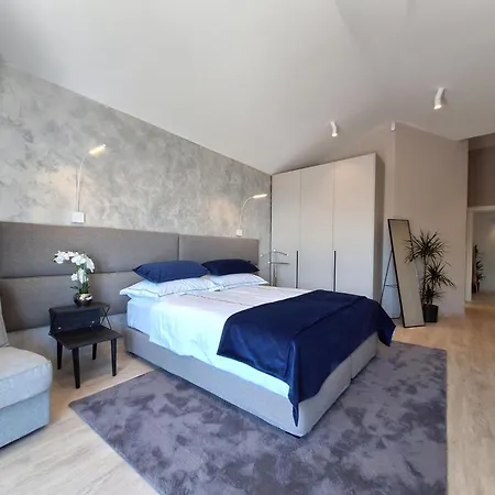 Levant For 10 People Near Opatija With Jacuzzi & Sea View Villa Mošćenička Draga