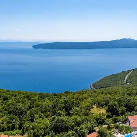 Levant For 10 People Near Opatija With Jacuzzi & Sea View *