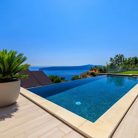 Villa Levant For 10 People Near Opatija With Jacuzzi & Sea View *