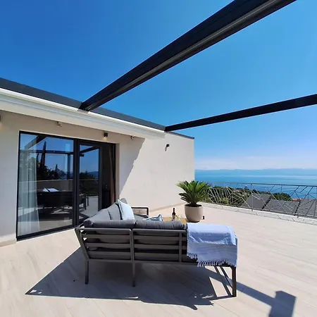 Villa Levant For 10 People Near Opatija With Jacuzzi & Sea View *