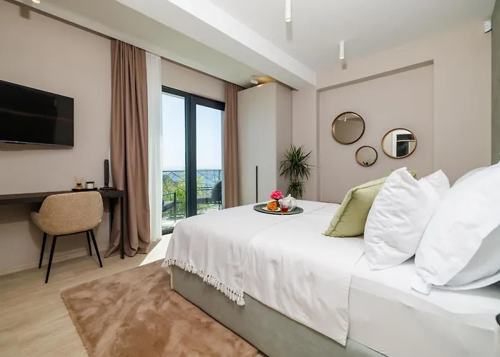 Levant For 10 People Near Opatija With Jacuzzi & Sea View Mošćenička Draga