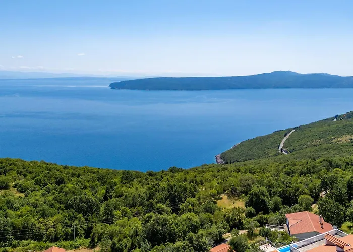 Levant For 10 People Near Opatija With Jacuzzi & Sea View *